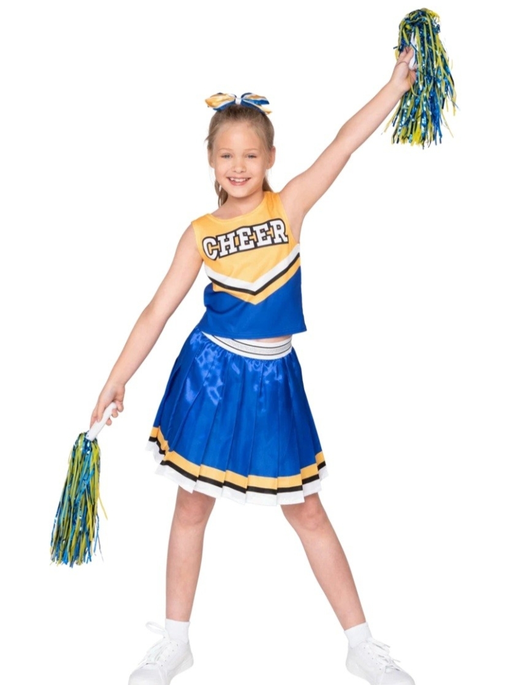 Spooktacular Creations Cheerleader Halloween Costume Girls Size Medium